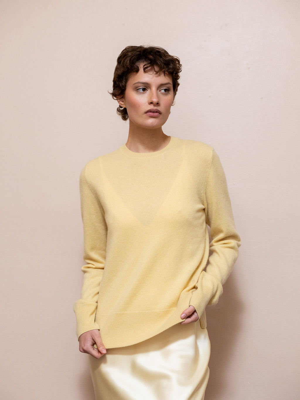 Crewneck Cashmere Knit