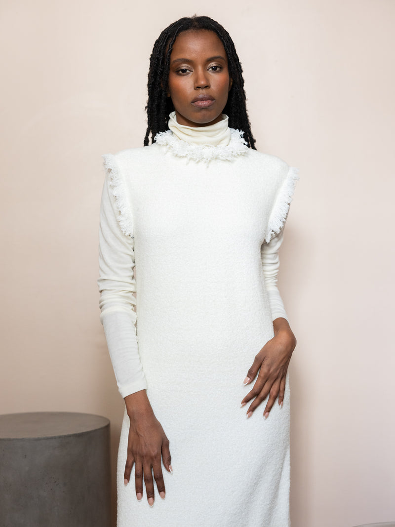 Toni Textured Knit Dress