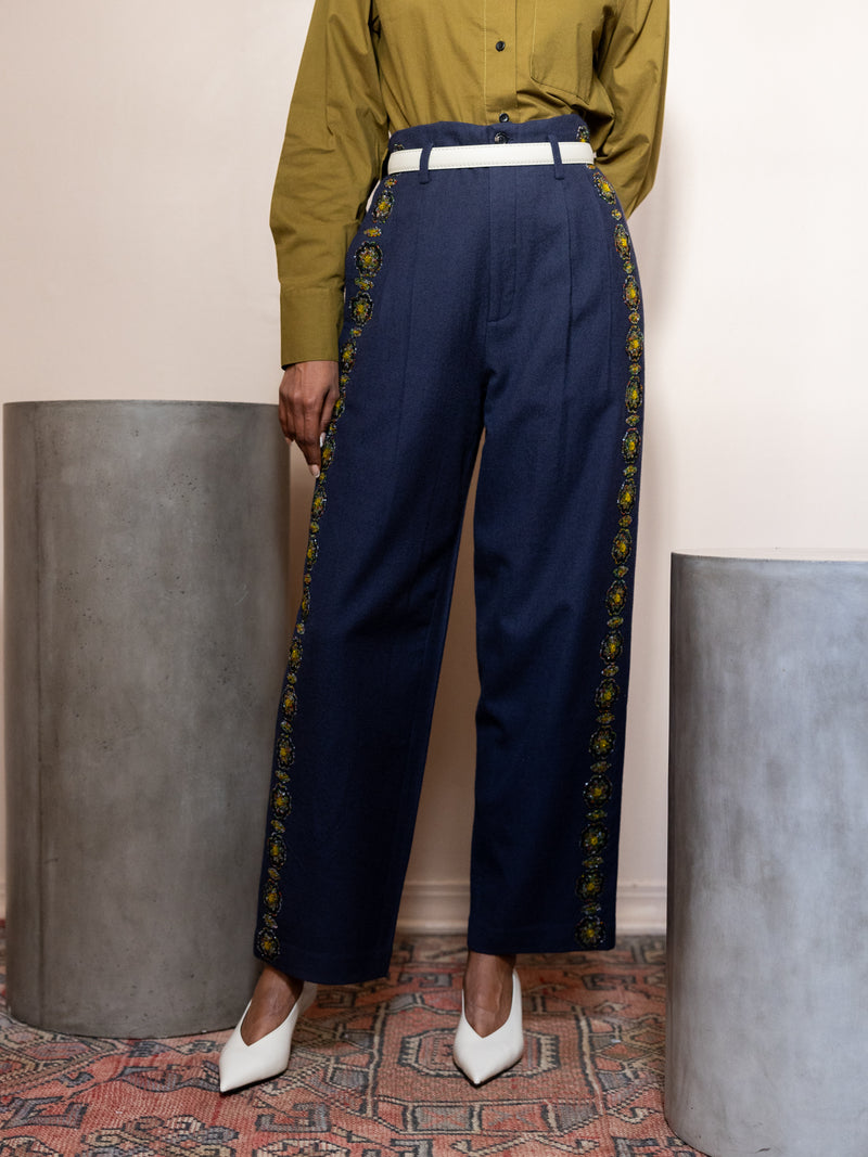 Deco Collage Trousers