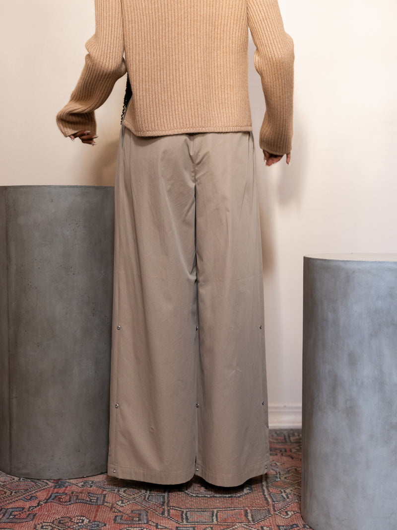 Bio Twill Triple Pleat Pant