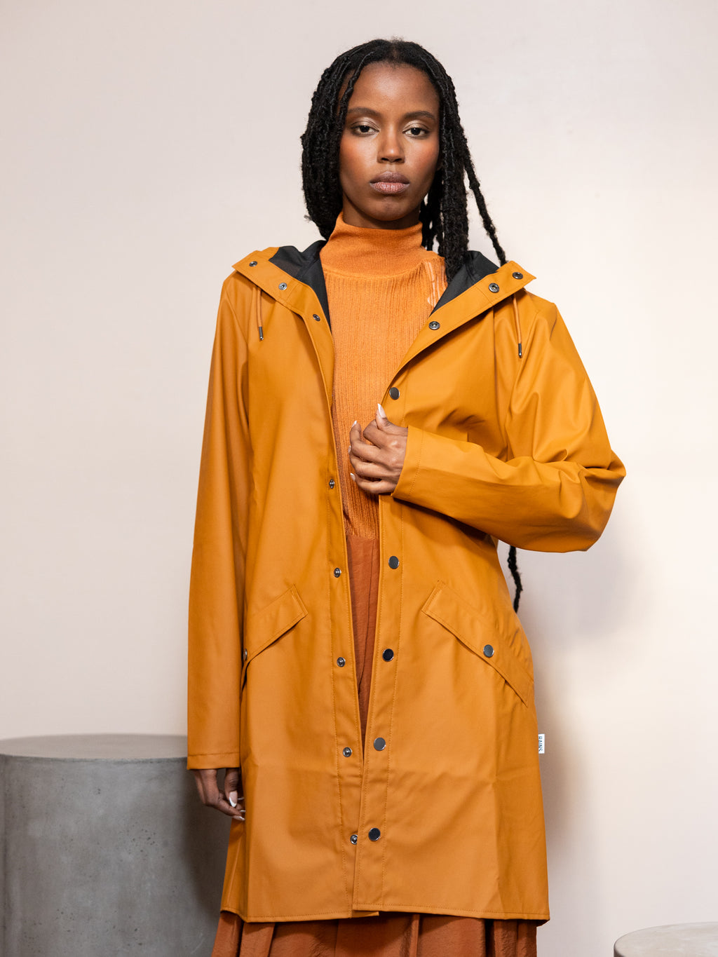 Long Jacket in Rust