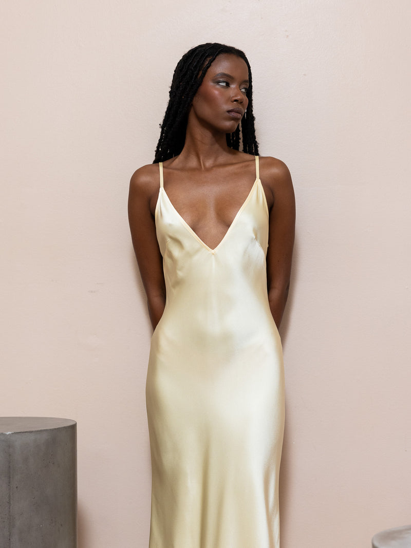 Satin Slip Dress