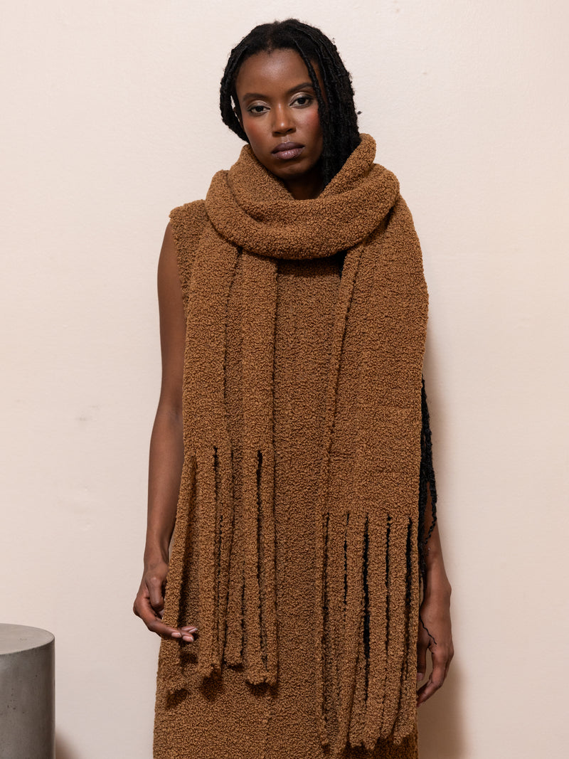 Doris Scarf in Caramel