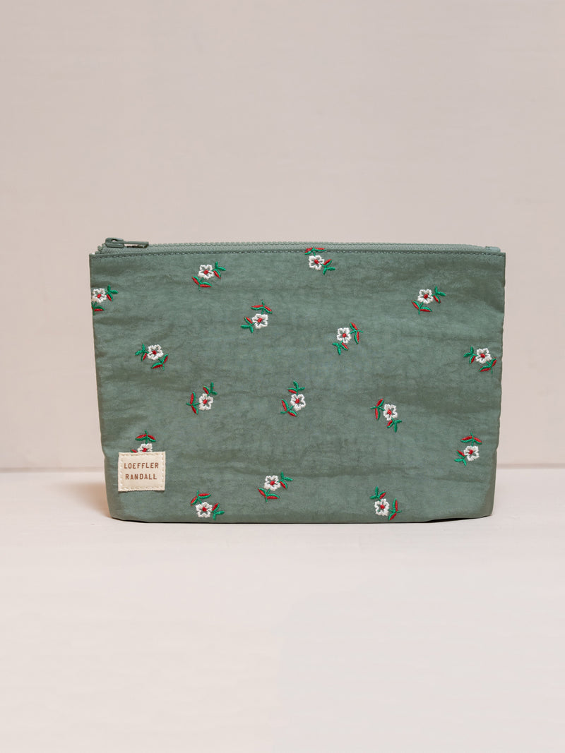 Tracy Pouch Set in Sage Floral