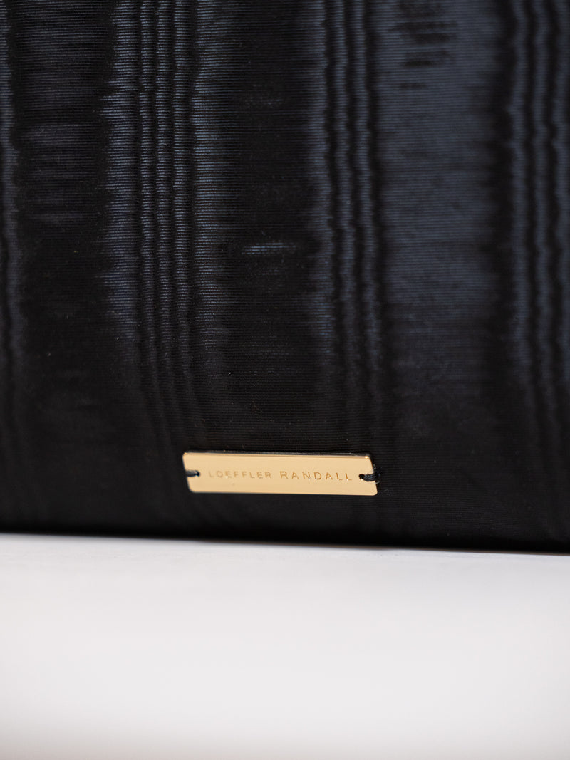 Valerie Bow Clutch in Black