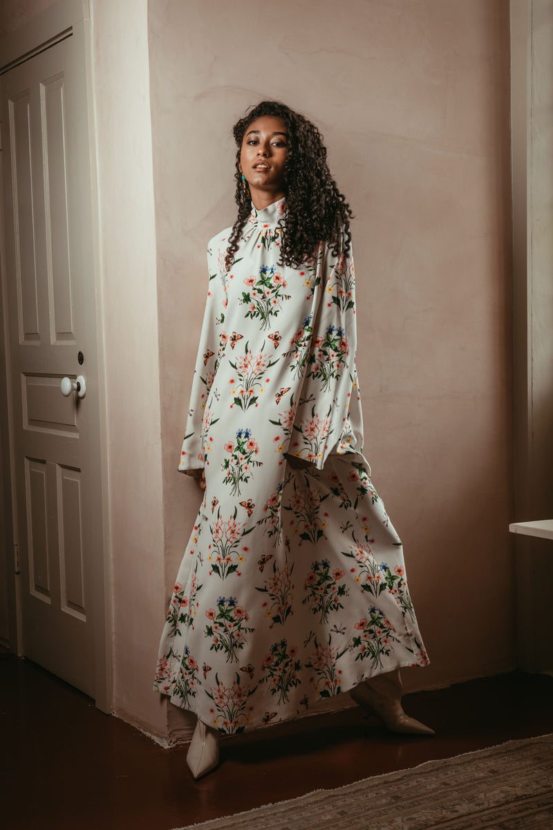 Floral Long Dress